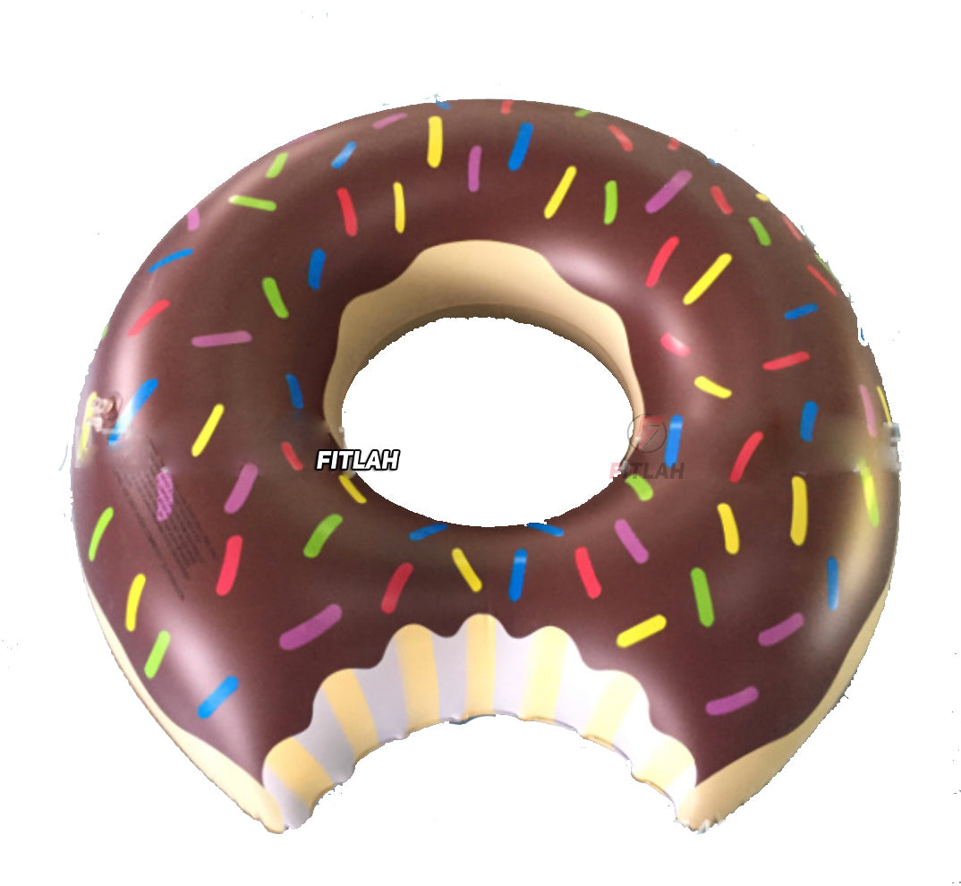 Chocolate donut best sale pool float