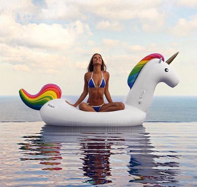 Giant Rainbow Unicorn Float