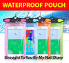 Premium Duplex Colour Flip Lock Waterproof Phone Pouch Bag