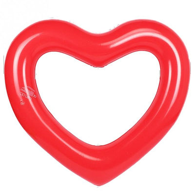 Red Heart Tube Float