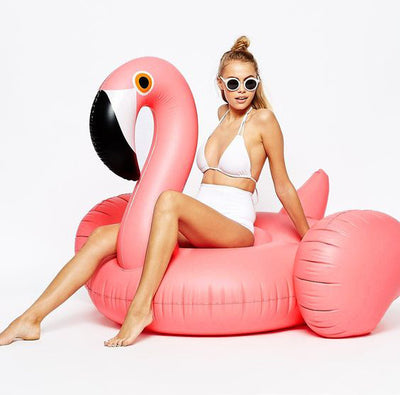 Pink Cutie Flamingo Float